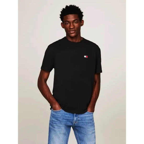 Tommy Hilfiger Ανδρική κοντομάνικη μπλούζα Badge Crew Neck T-Shirt